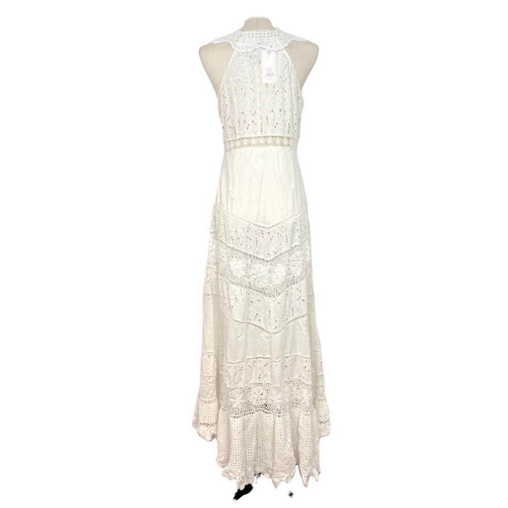 Love Shack Fancy Hasina Gown True White D1161-842